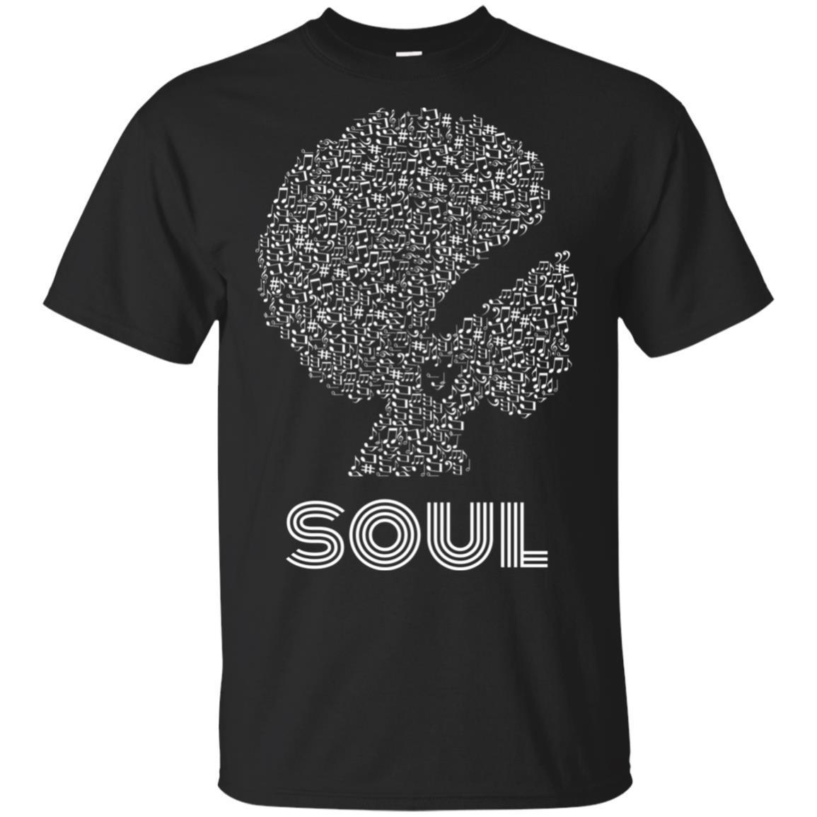 Soul Melanin Pro Black Women Men T-Shirt African American Clothing Tee