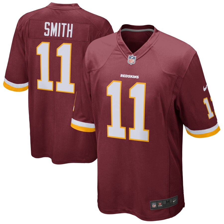 Alex Smith Washington Redskins Nike Game Jersey – Burgundy