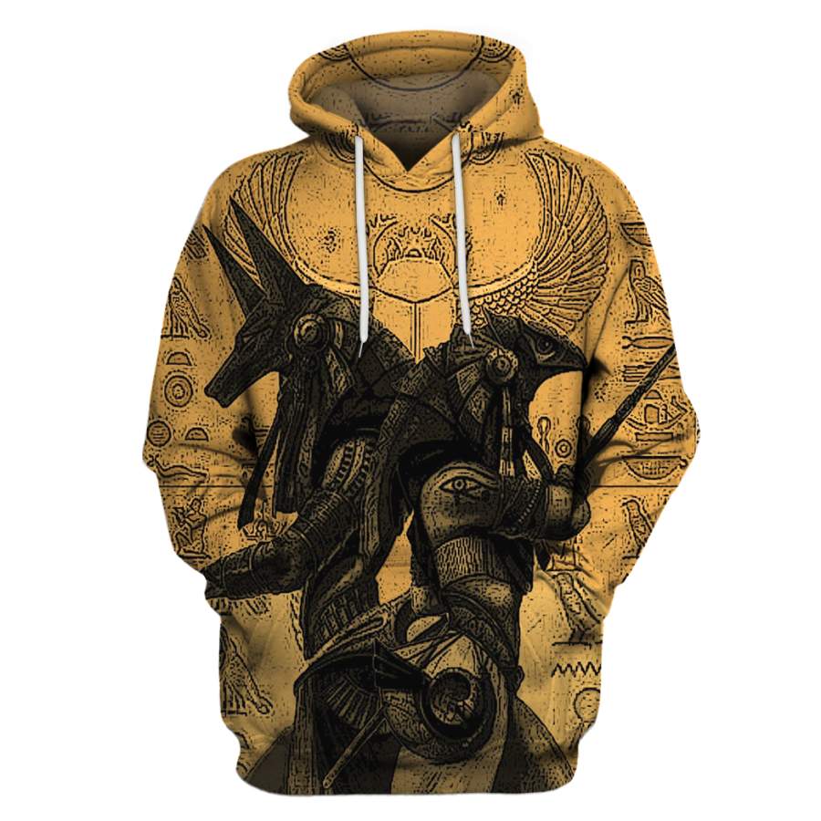 3D All Over Print ANUBIS AND OSIRIS Hoodie