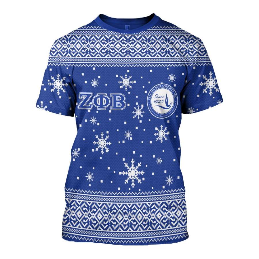 3D ALL OVER ZETA PHI BETA UGLY SWEATER 17920191