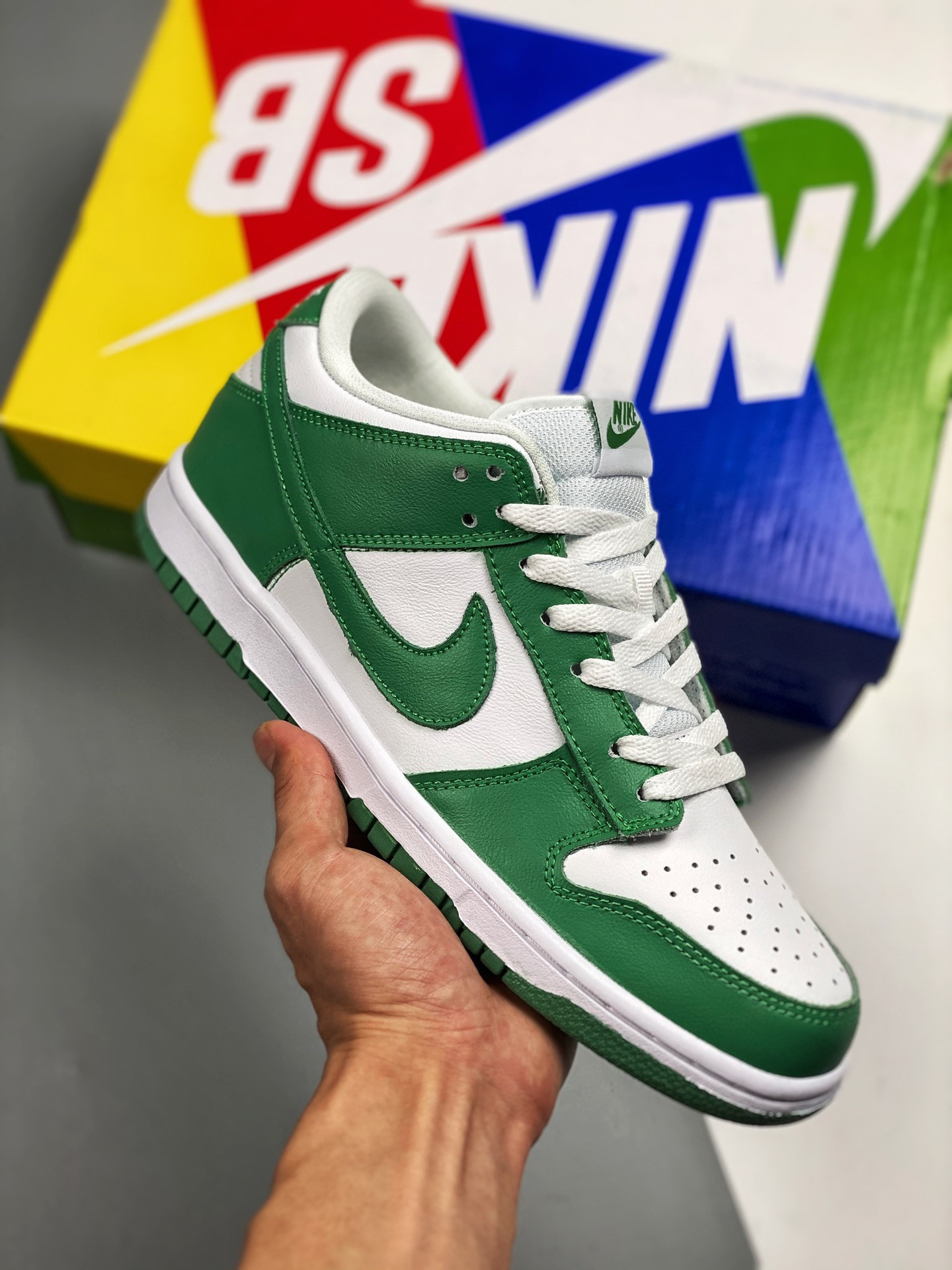 Nike Dunk Low WhiteGreen Glow CU1726-188 5339211