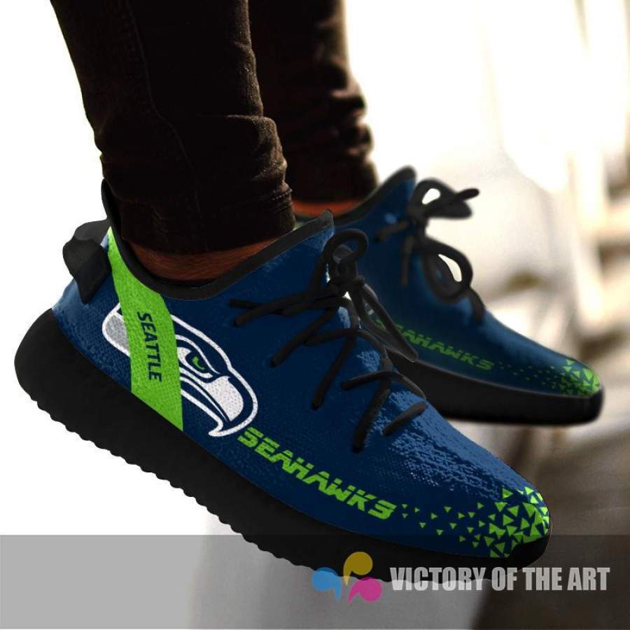 Line Logo Seattle Seahawks Sneakers As Special Shoes