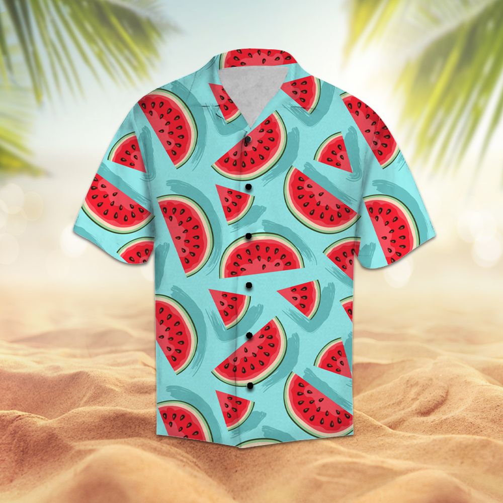 Amazing Watermelon Hawaii Shirt For Hawaii Aloha Ha85401