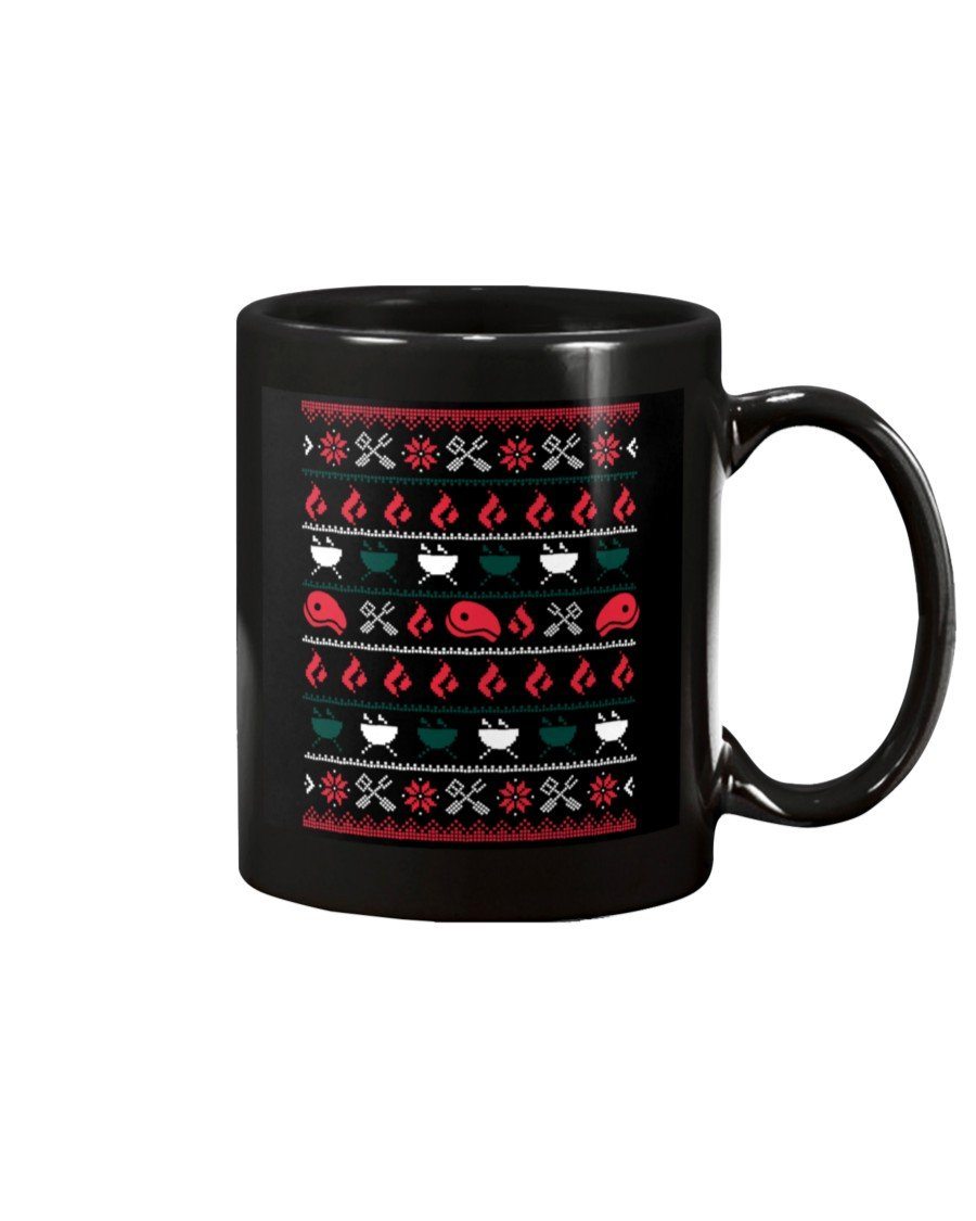 Christmas BBQ Ugly Christmas Sweater Mug