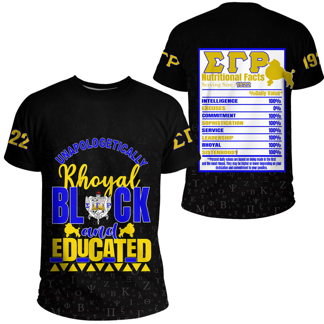 Wonder Print T Shirt – Sigma Gamma Rho T Shirt