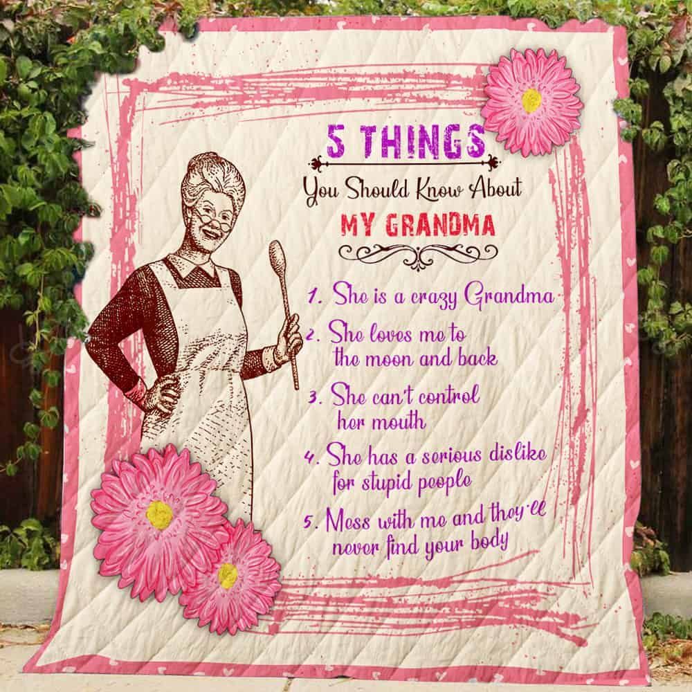 5 Things You Should Know About My Grandma Quilt SS183