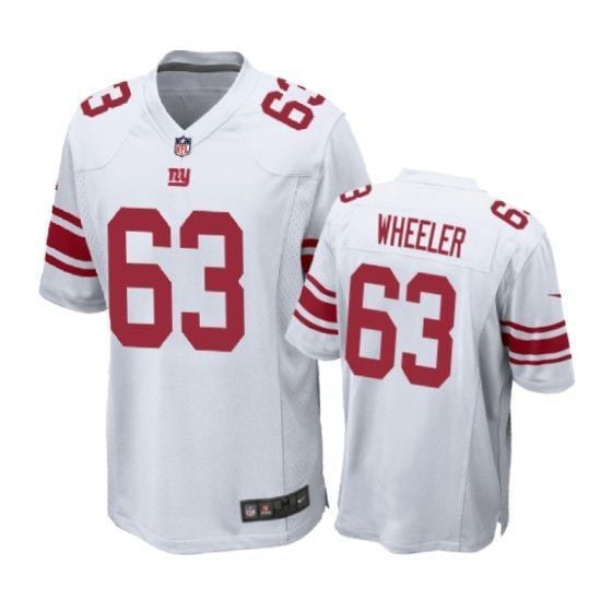 New York Giants Chad Wheeler Game White Mens Jersey