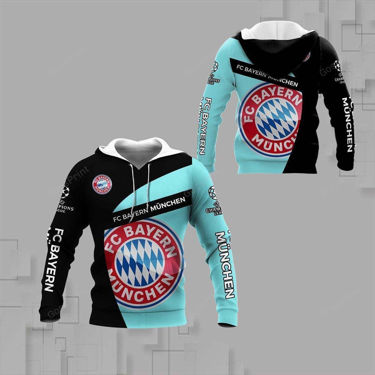3D All Over Printed Bayern Muchen Shirts Ver 61