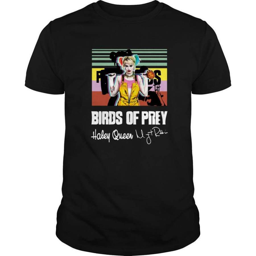 Vintage Birds Of Prey Harley Quinn Signature Shirt