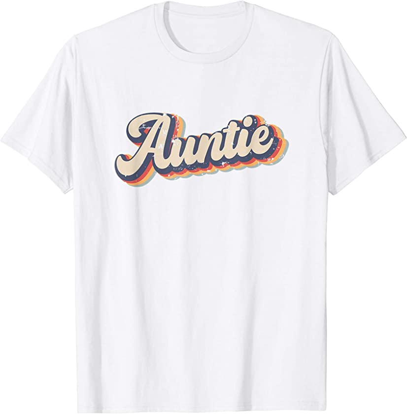 Auntie Vintage Rainbow T-Shirt