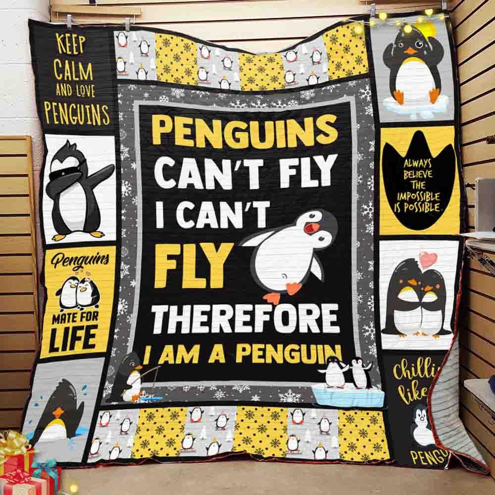 Mp0310 – Penguin – I Can’T Fly – Quilt