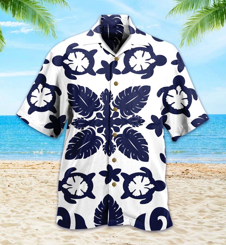 Nice Turtle Hawaii Blue Hawaii Shirt Ha77393