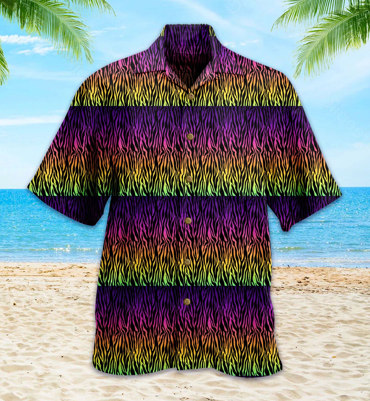 Purple Zebra Purple Hawaiian Shirt 40