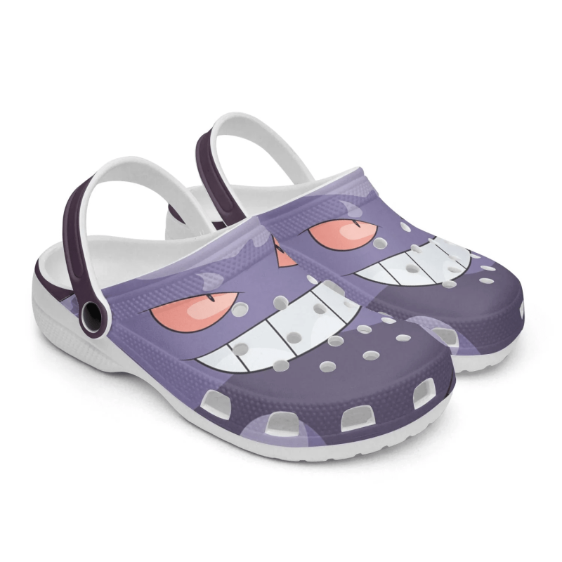 Gengar Pokemon Custom Clogs