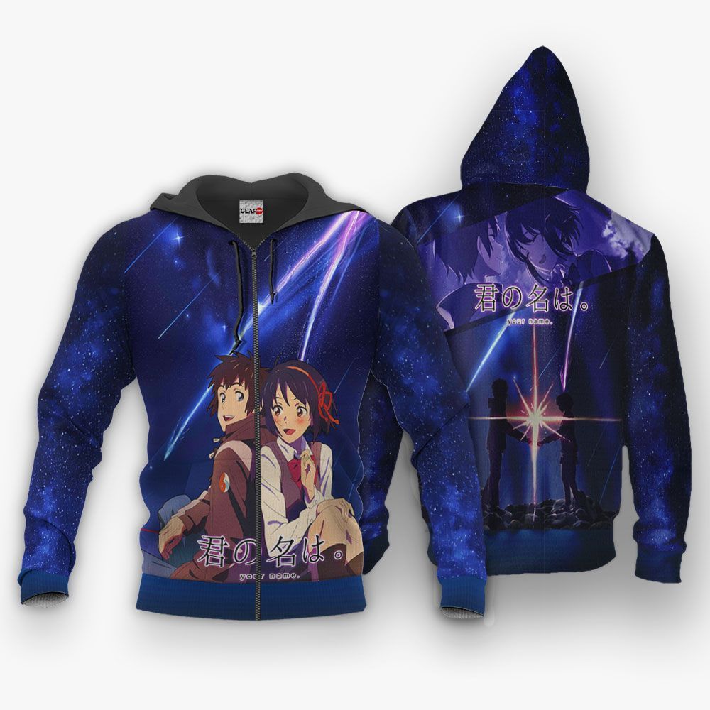 Your Name Anime Hoodie Custom Jacket Shirts