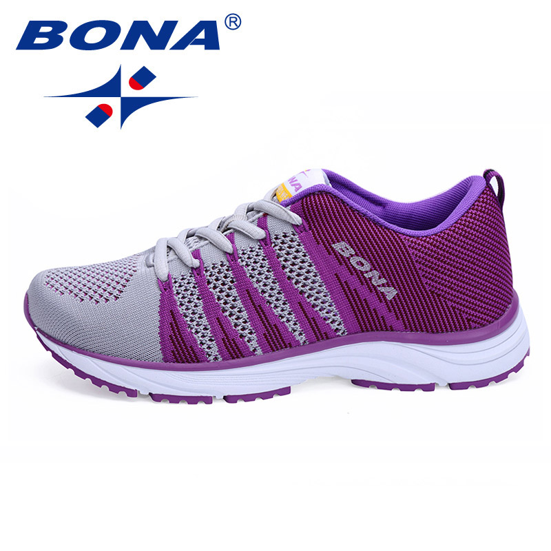 Bonja New Typical Style Women Running Shoes Outdoor Walking Jogging Sneakers Lace Up Mesh Athletic Shoes Soft Fast Free Shipping Alex