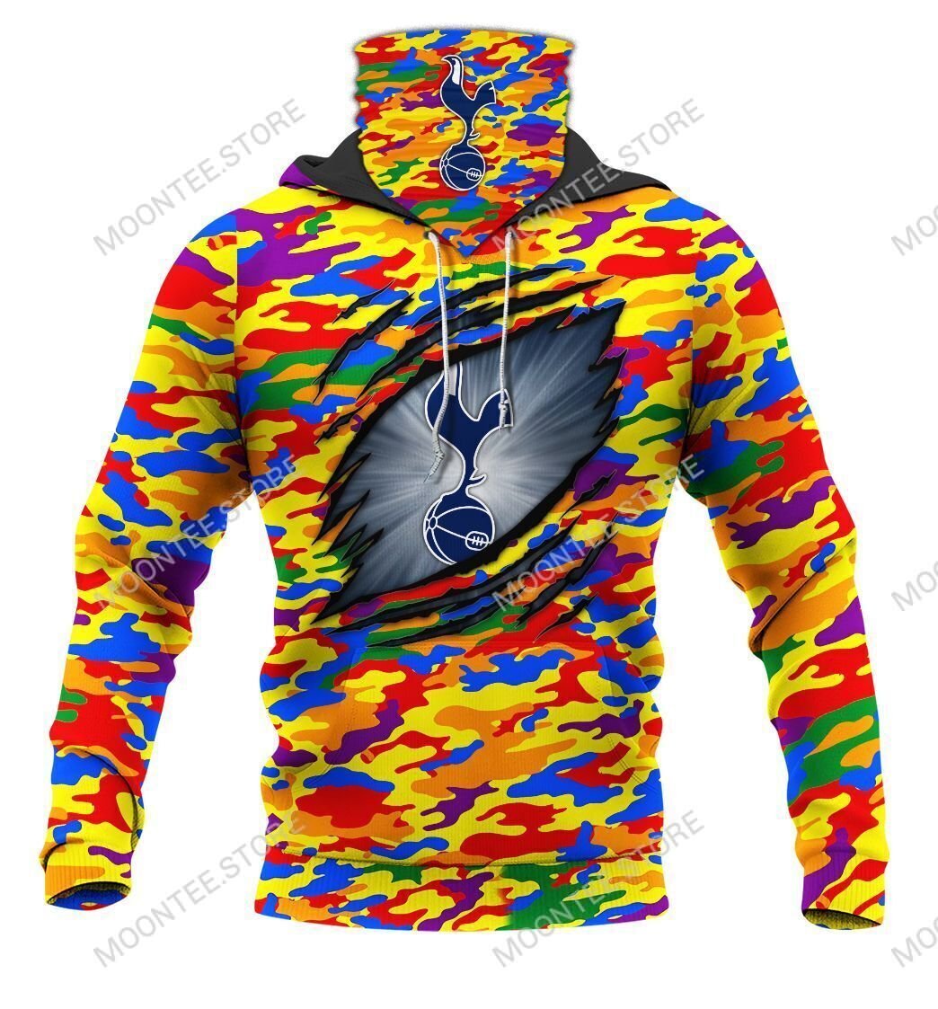 06Tottenham006 | Color Camouflage | CUSTOMIZE YOUR NAME & NUMBER | HOT SALE 3D PRINTED