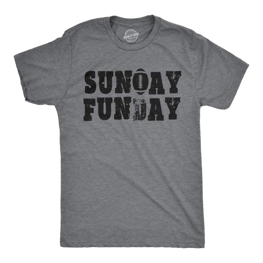 Sunday Funday Vintage Football Men’s Tshirt