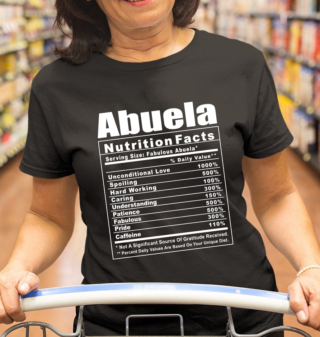 Abuela Facts Premium T-Shirt, Gift For Mexican Mom, Mexican Mothers Day Gifts