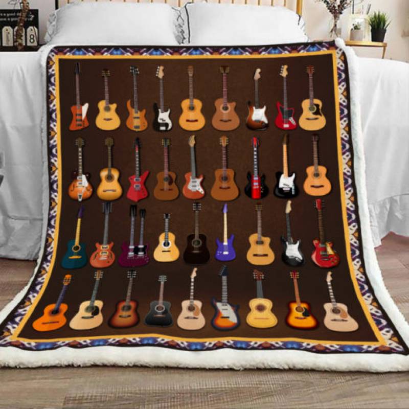 Guitar Sherpa Blanket DCB2802 87O39