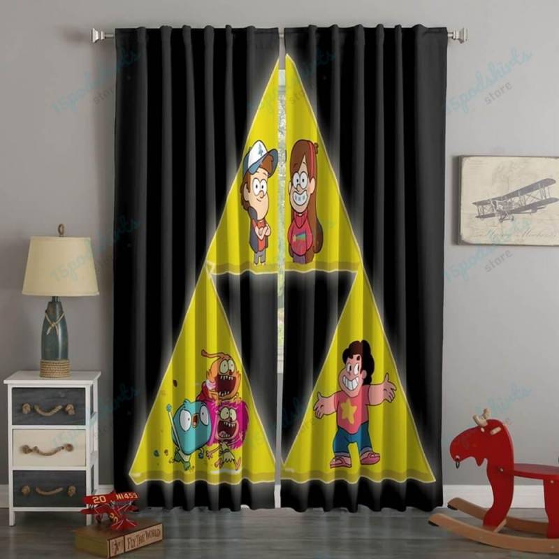 3D Printed Steven Universe Style Custom Living Room Curtains