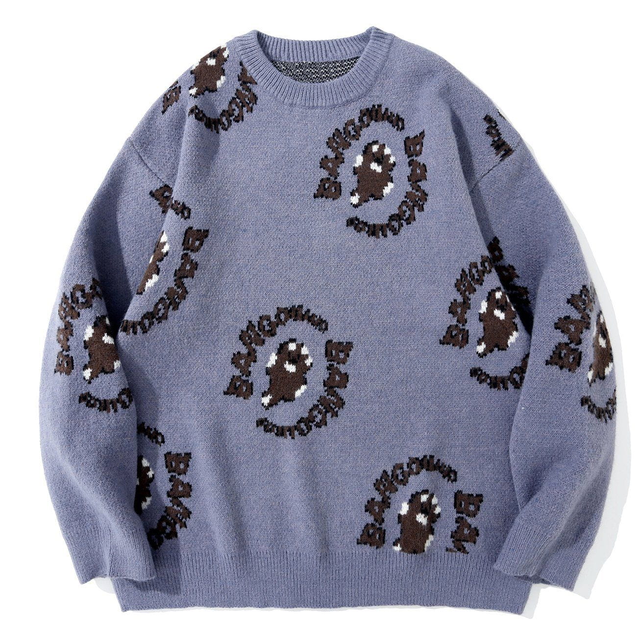 Talishko™ – Cartoon Bear Pattern Knit Sweater