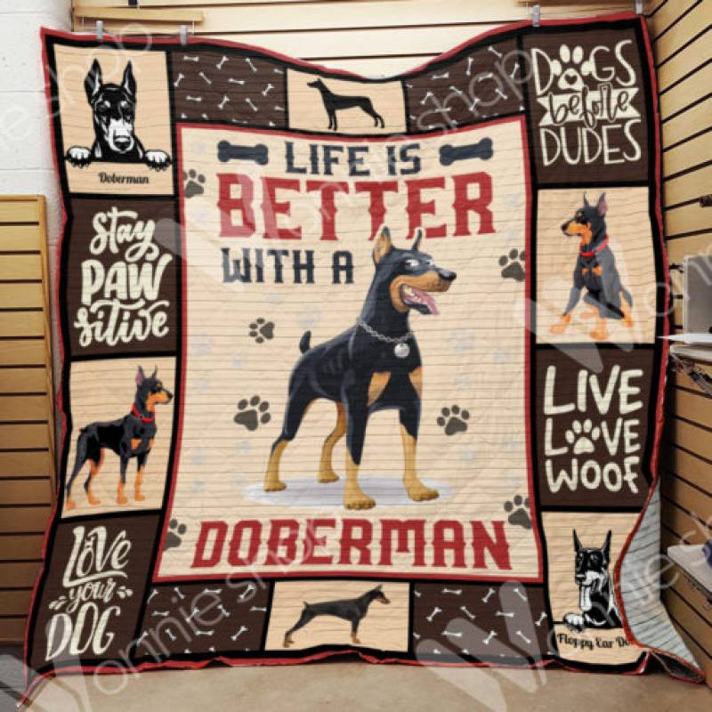 Doberman Pinscher Dog Blanket DCB0503 68O31