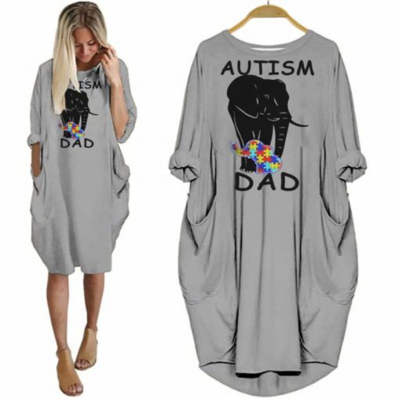 Autism Dad Shirts Elephant Autism Awareness Puzzle Design Ideas