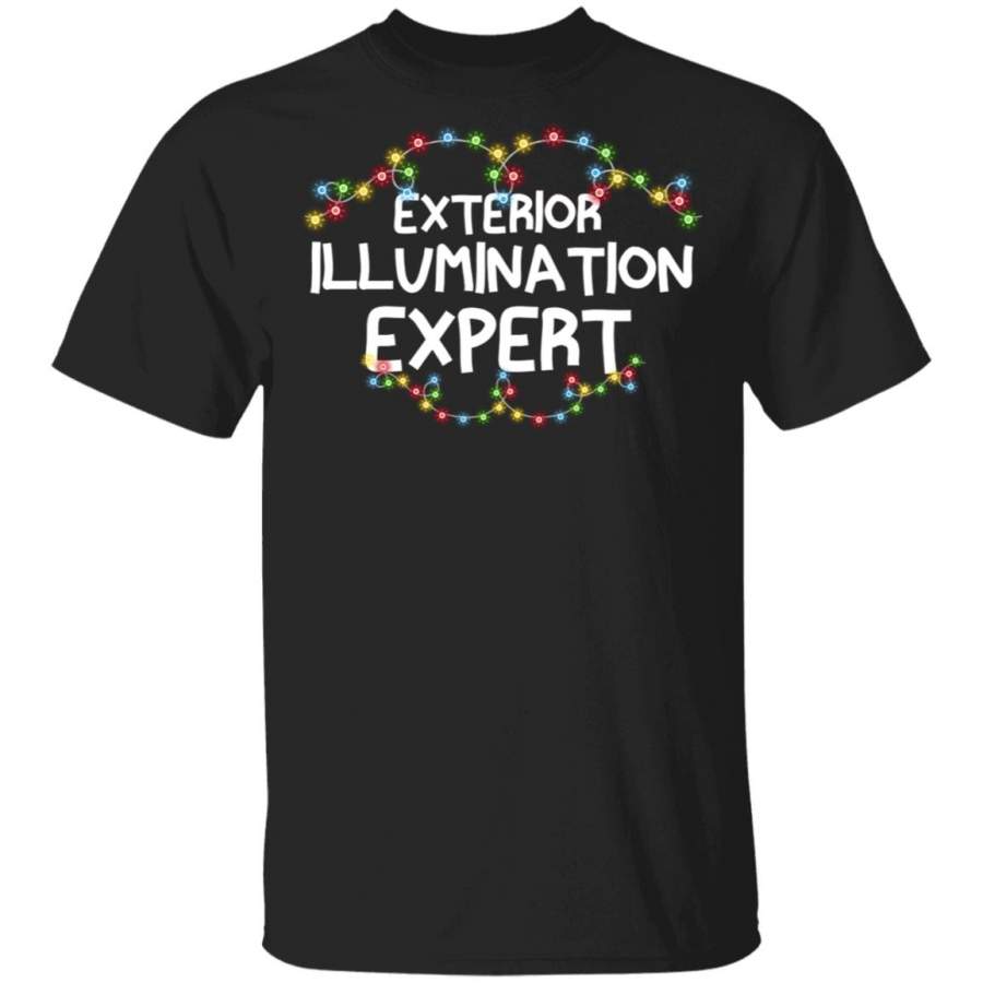 Exterior Illumination Expert Funny Christmas Shirt, Sweatshirt