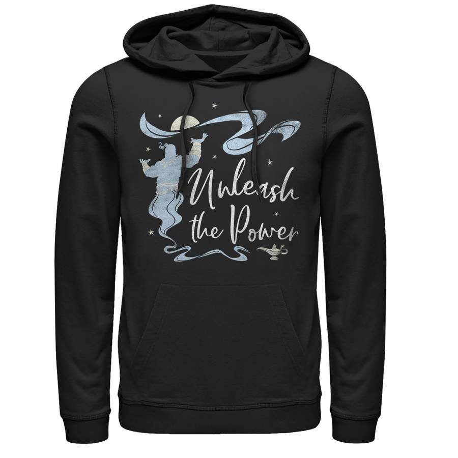 Aladdin Men’s Unleash the Genie  Lightweight Hoodie