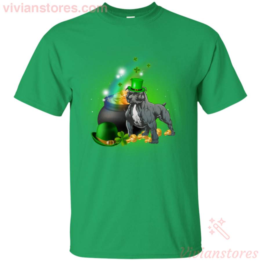 St Patricks Day Bulldog Irish Pride T-Shirt LT01