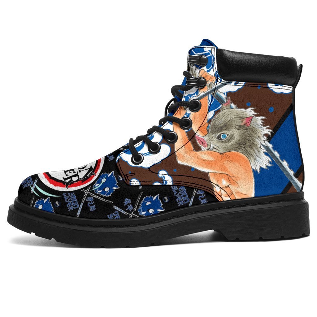 Inosuke Boots Shoes Demon Slayer Anime Fan Gift Tt12