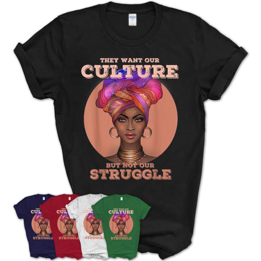 African American T Shirts For Women Black History Culture T-Shirt – Teezou Store