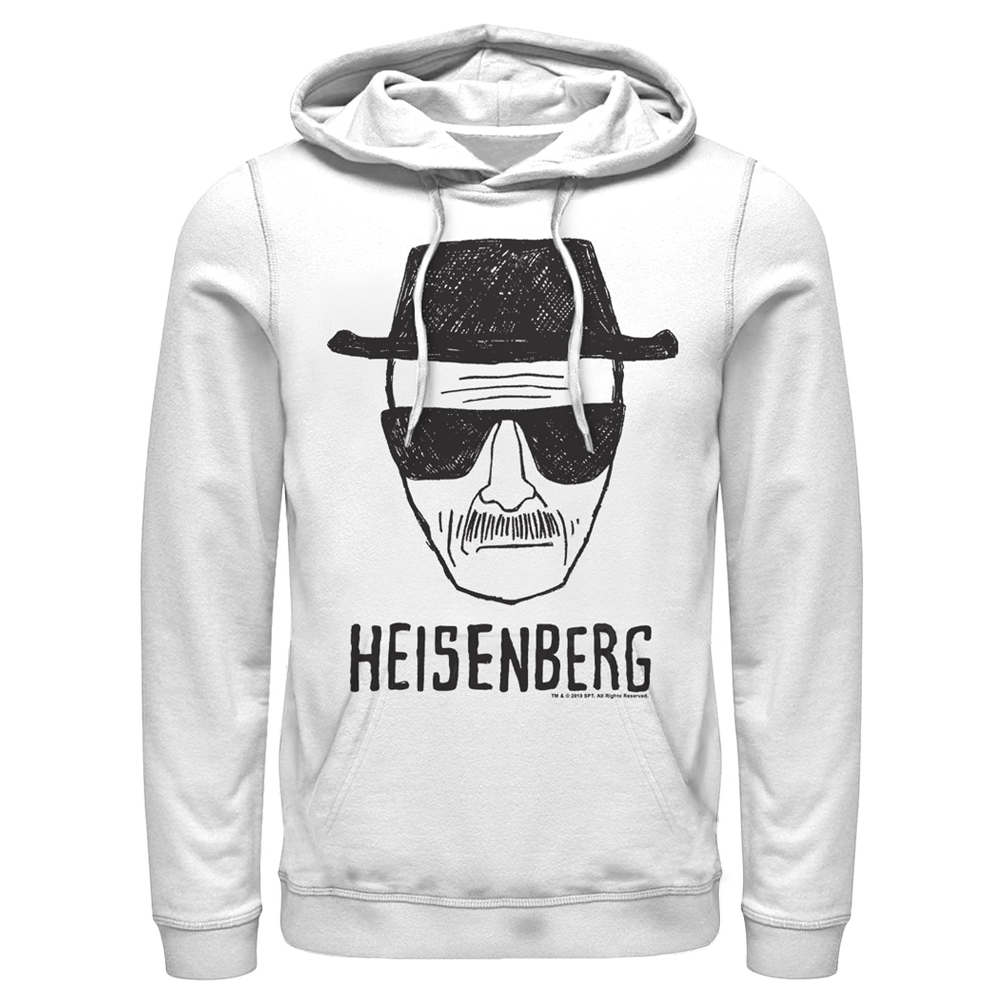 Men’S Breaking Bad Heisenberg Sketch Pull Over Hoodie