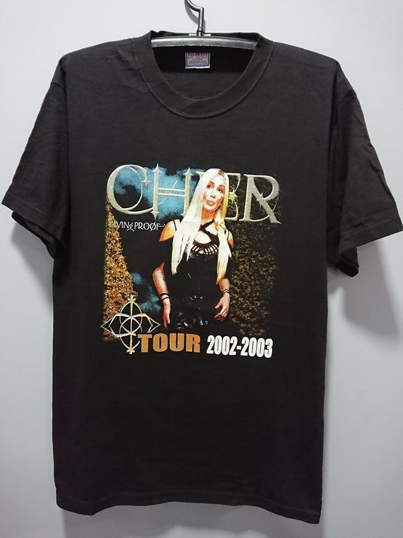 Vintage 2003 Cher Living Proof Farewell Tour 2003 Shirt Good Condition Shirt