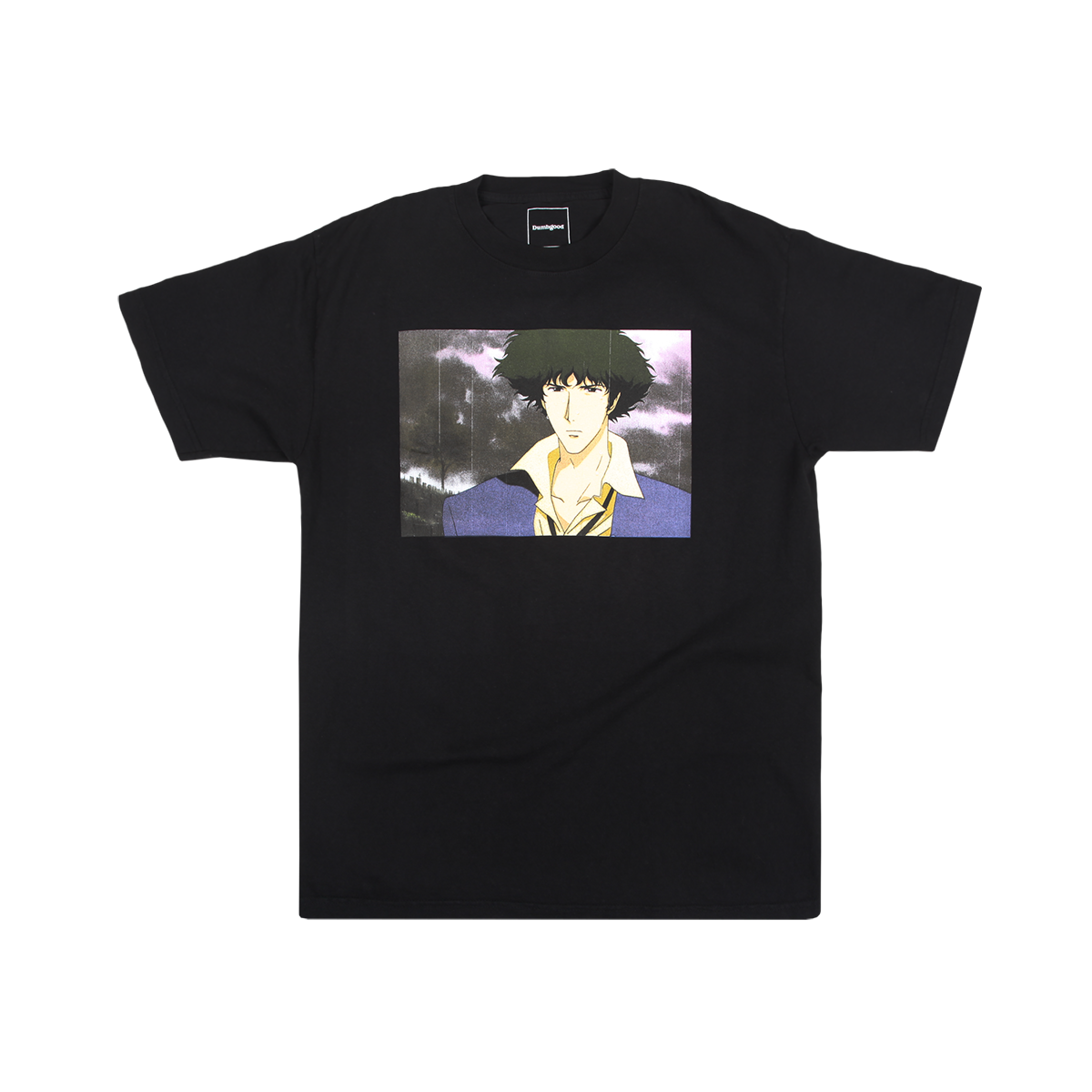 Cowboy Bebop Raining Spike Black Tee