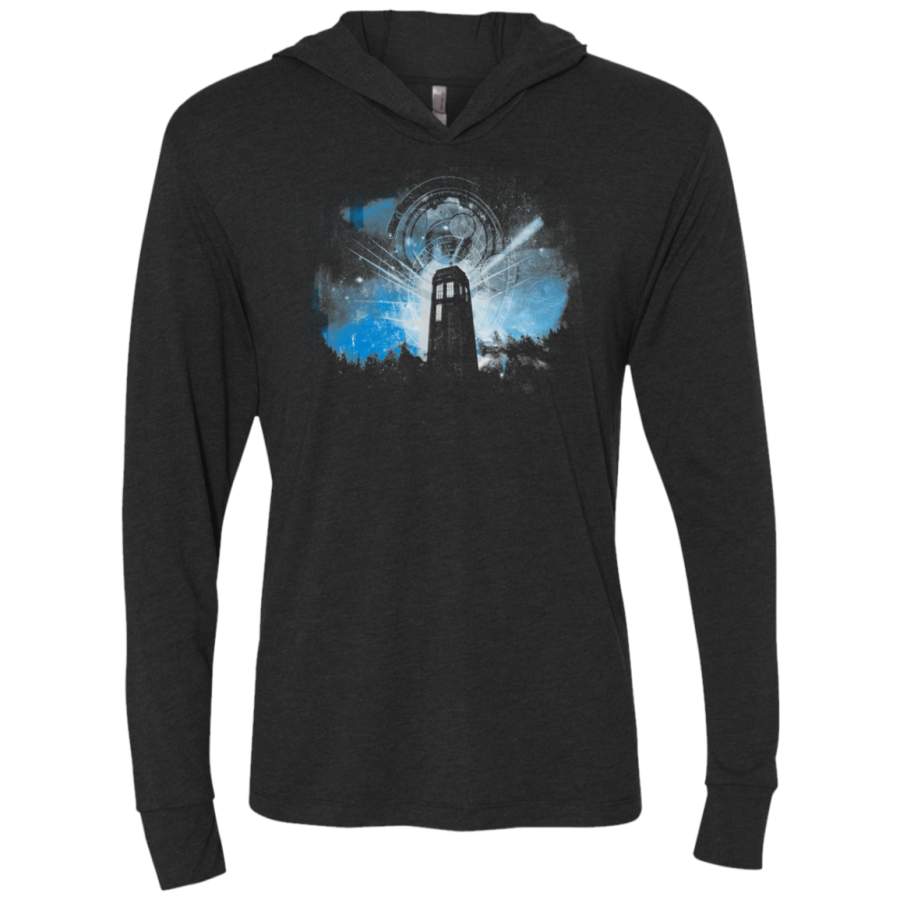 The Light House Triblend Long Sleeve Hoodie Tee