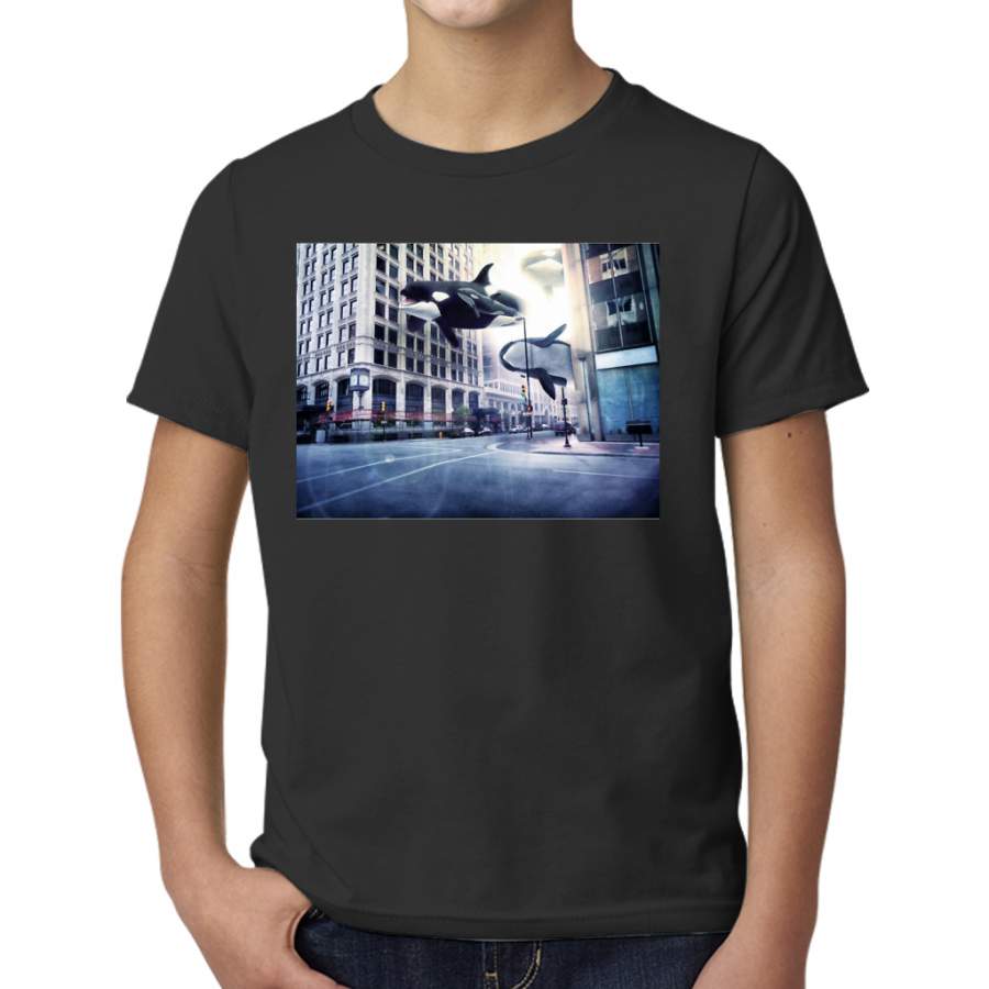 City of whales Young T-Shirt