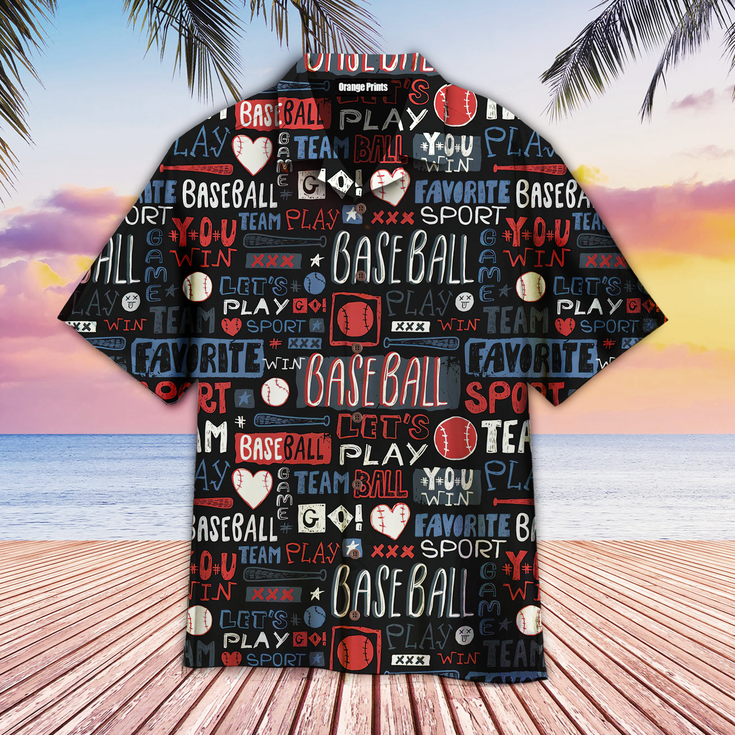 Baseball Play Hawaii Shirt For Men Women Ha9005