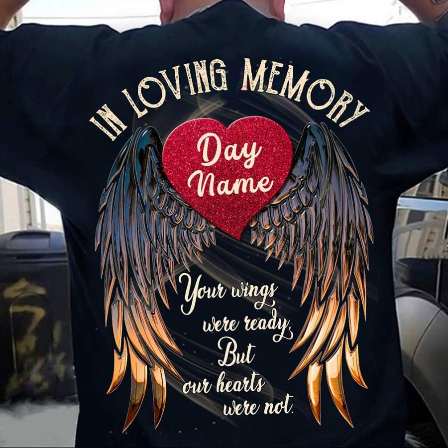 Personalized In Loving Memory Shirt – Memorial Gift Gsge – Dreamsl