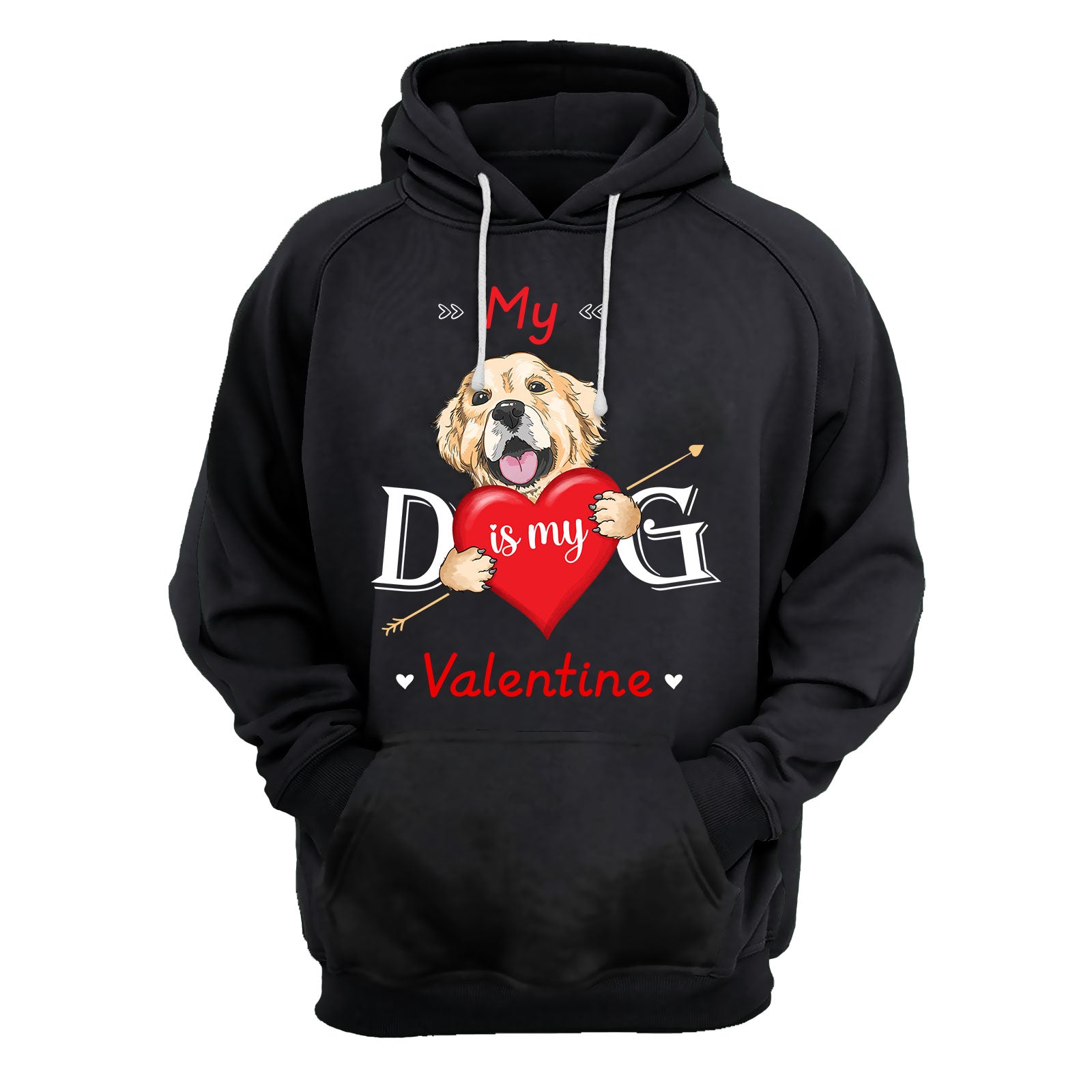 Dog Dqt081221-Golden Retriever Hoodie