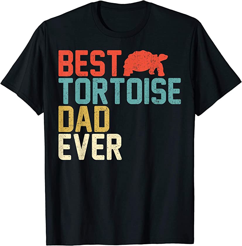 Best TORTOISE Dad Ever T-shirt, Vintage Retro T-shirt