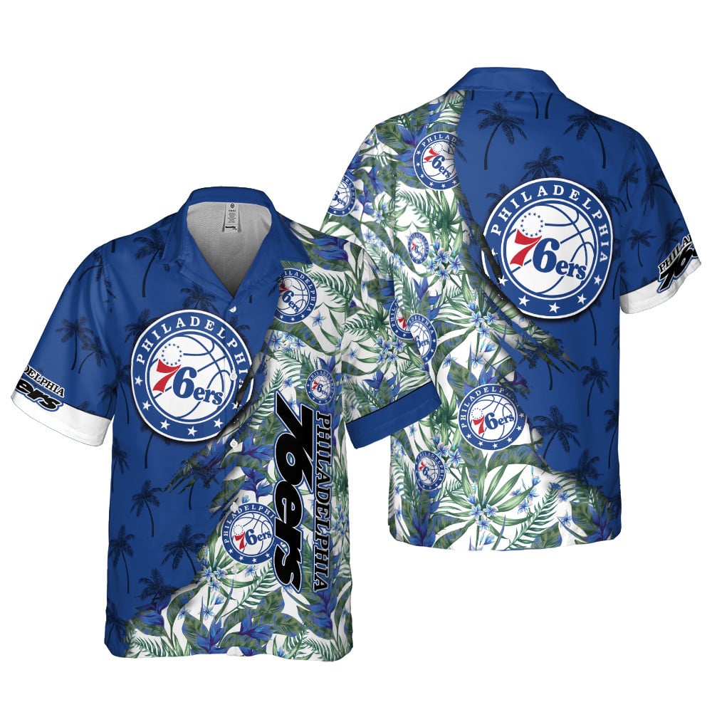 Philadelphia 76Ers Hawaiian Shirt V15