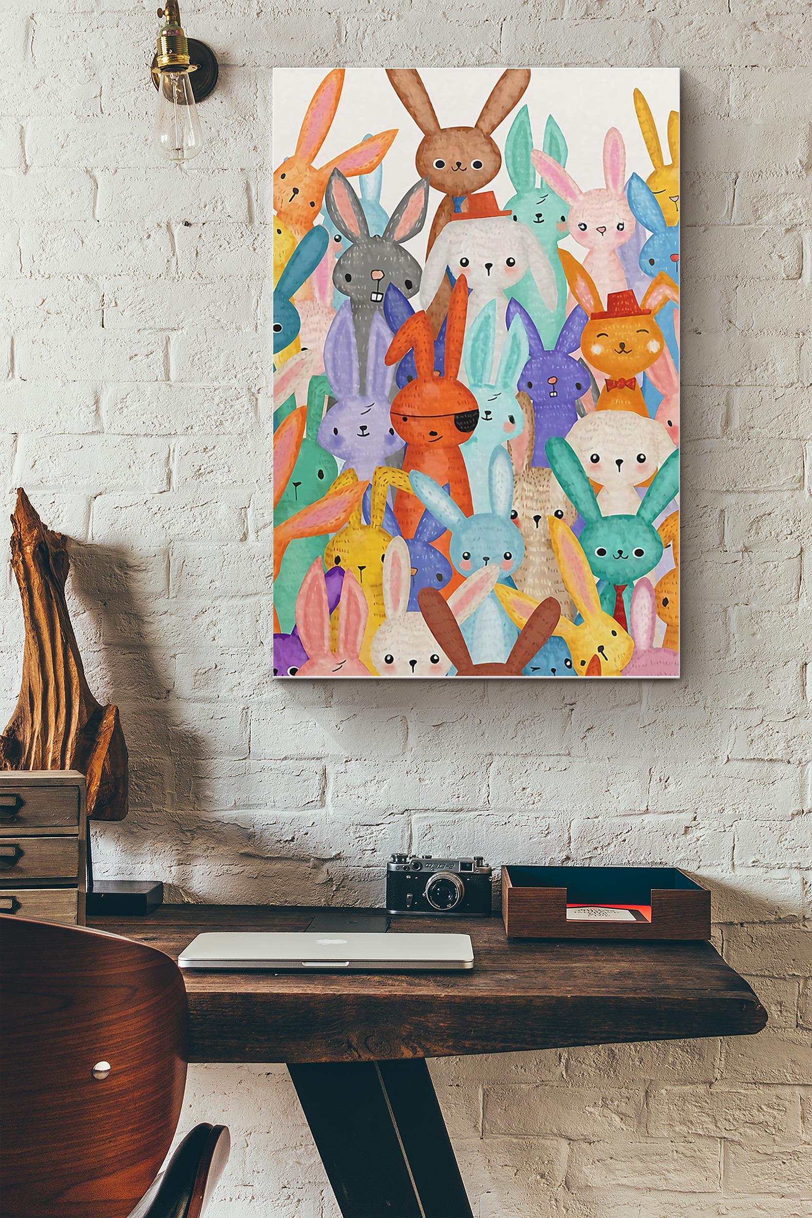 Rabbit Multi (Unframed) Poster