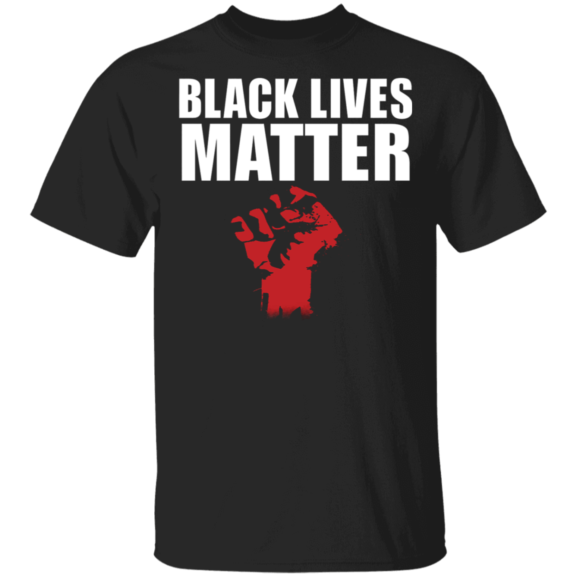 Black Lives Matter Fist Shirt BLM Justice Shirt Men Shirts