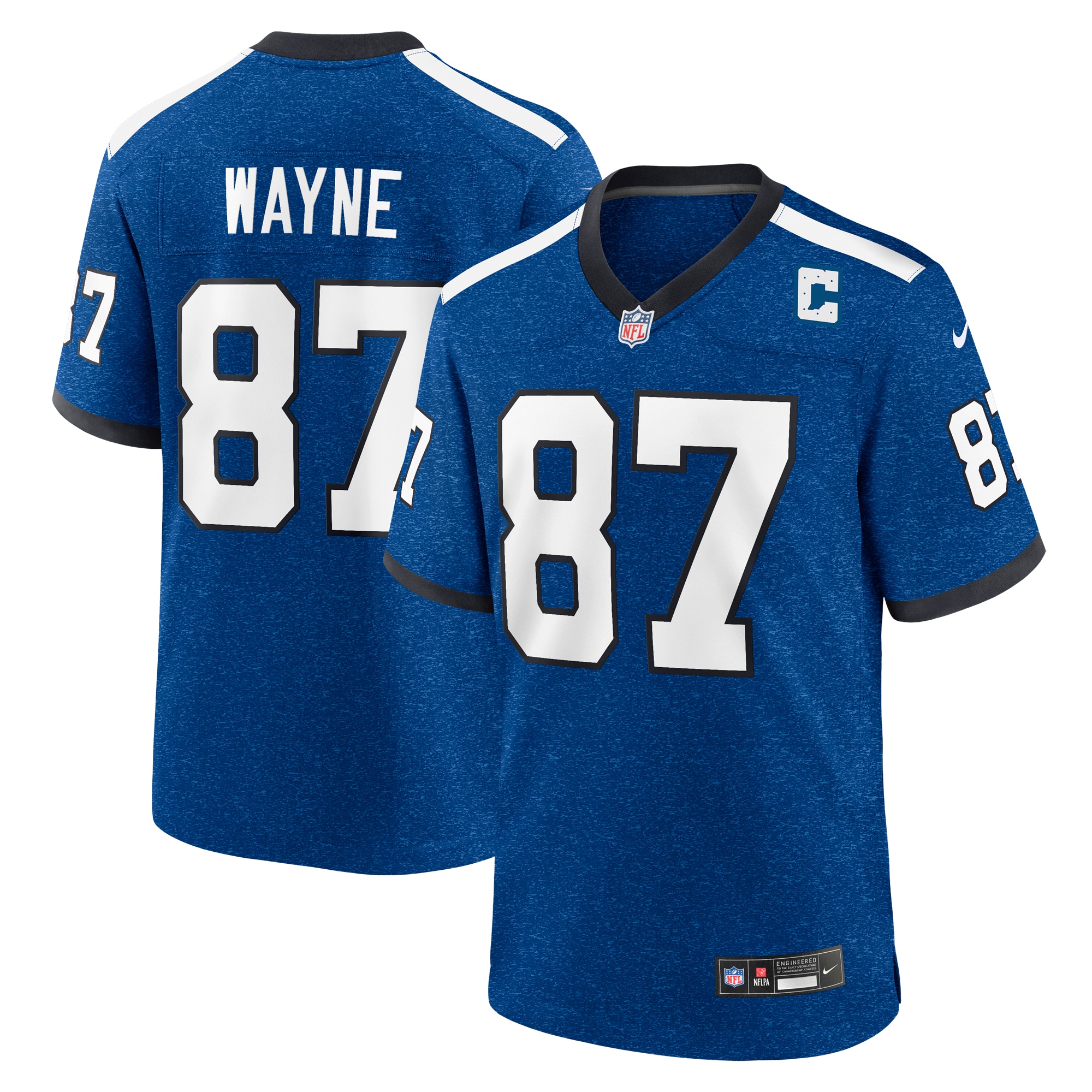 Reggie Wayne Indianapolis Colts Indiana Nights Alternate Game Jersey – Royal