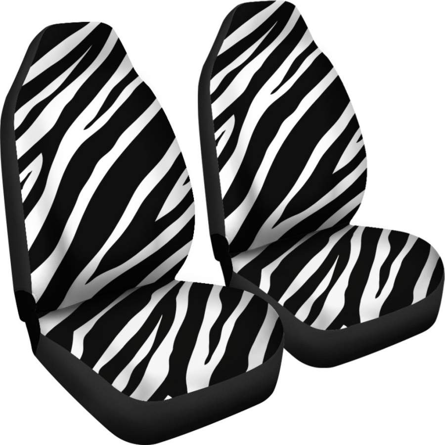 Zebra Print Car Seat Covers-Clearance