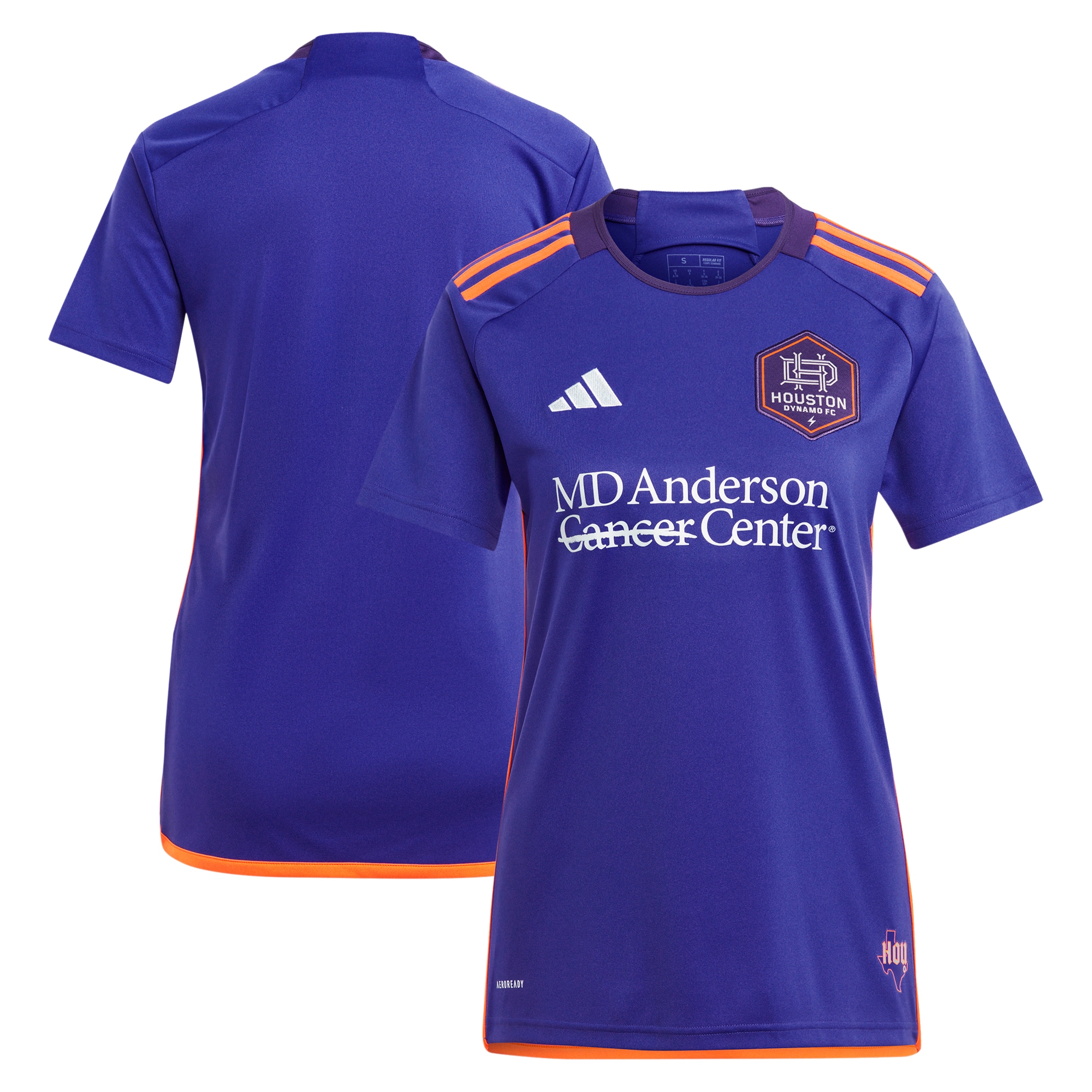 Houston Dynamo FC Women's 2024 Still Holdin' Replica Jersey  Purple