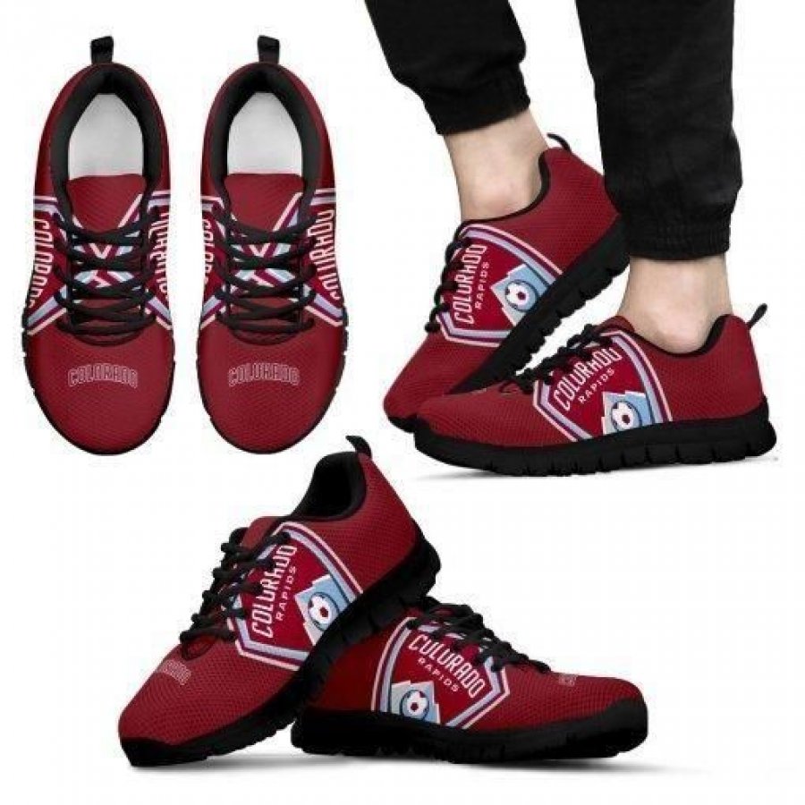 Colorado Rapids Fan Custom Unofficial Running Shoes Sneakers Trainers Ladies Men Kids Gift