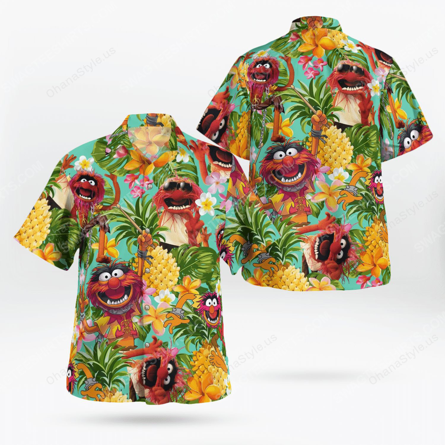 The Muppet Show Animal Tropical Hawaii Shirt Maria Ha23719